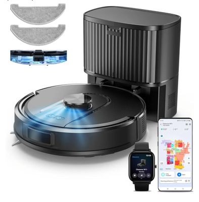 Vexilar Aspirateur Robot 5000Pa, Cleanova W11 Robot Aspirate…