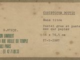 an old business card with a picture of a person on it