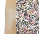 a notebook with a floral design on the cover