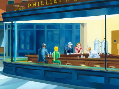 Le Petit Prince revisite Edward Hopper, 2023