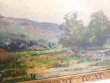 a picture of a painting on the wall of a room