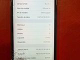 iphone x screen with cracked screen and cracked glass on top of it