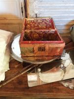LOT COMPRENANT linge de maison, surtout de table, coffret, é… (photo 3)