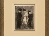 an image of a drawing of three women standing next to each other