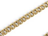 an image of a gold chain on a white background