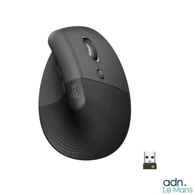 a computer mouse that is sitting on top of a mouse pad