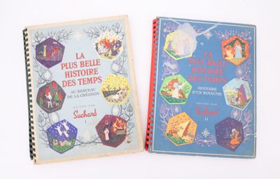 deux livres posés côte à côte sur une table