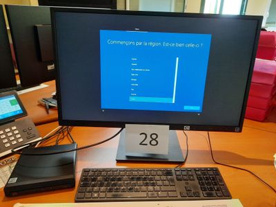 Configuration informatique comprenant :