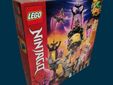 a box of legos with a picture of a dragon on it