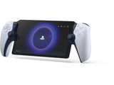 a tablet with a game controller on top of it