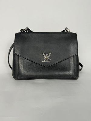 Sac à bandoulière Louis Vu Vu en cuir noir