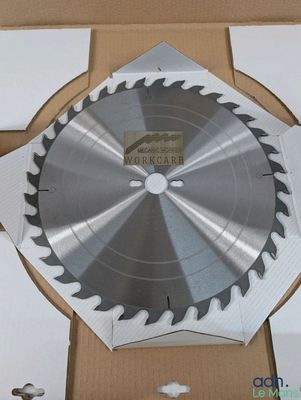 a box with a circular saw blade on top of it