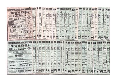 une pile de journaux empilés les uns sur les autres