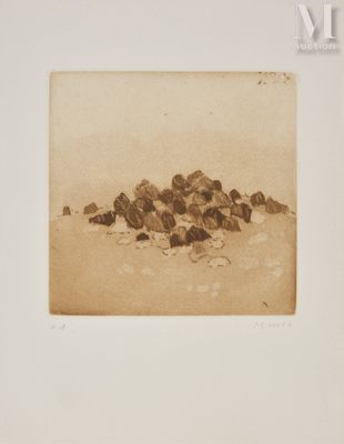 Zoran Mušic (1909-2005) Approches, 1981