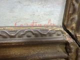 a picture of a close up of a painting on the wall