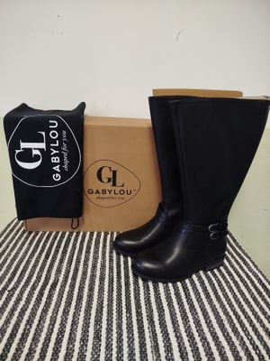1 Paire de Bottes mollets larges 3XL de la marque GABYLOU - …