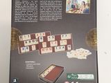 the back of a box with a game of rummy on it