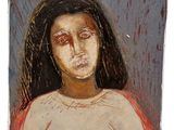 une image d'une peinture représentant une femme aux cheveux longs