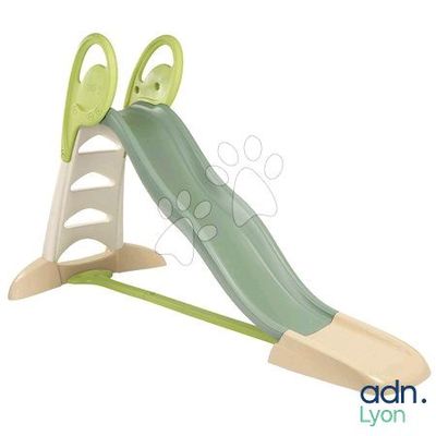 the slide is green and white with a green slider