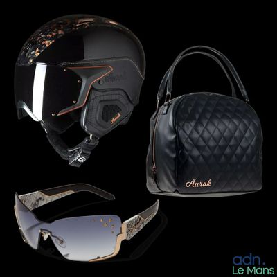 Lot de 3 articles AURAK : casque de ski FALCON X PHASE II H-…