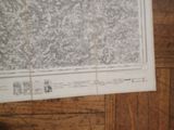 a picture of a map on the floor of a house