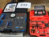 de nombreux outils posés sur une table