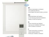 an image of a picture of a remote control for a projector screen