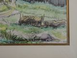 a picture of a picture of a painting on the wall