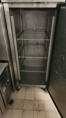 an image of a commercial refrigerator in a commercial kitchen