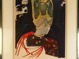 une image d'une peinture représentant une femme avec une couronne sur la tête