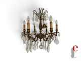 an image of a chandelier with five lights hanging from it