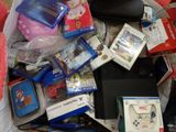 a lot of items that are in a bag