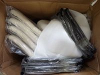WAFTING - Lot de 4 chaises de salle à manger en tissu beige … (photo 2)