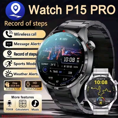 Montre connectée avec bracelet métal, suivit GPS des trajets… - Photo 1