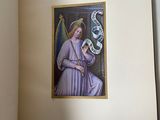 a picture of a painting on the inside of a book