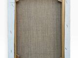 an image of a picture frame made out of cardboard and a piece of wood