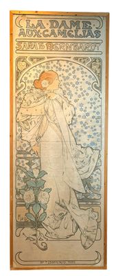 an image of a painting of a woman in a white dress