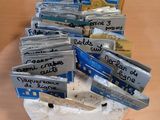 a pile of cigarettes sitting on top of a table