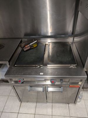 Plaque de cuisson LOBRY à 2 rampes de cuisson au gaz - Photo 1