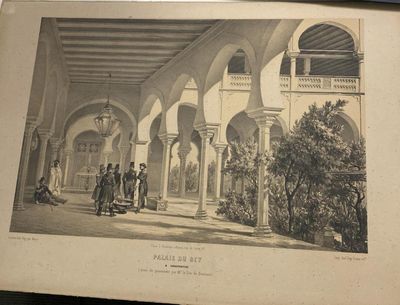 Courtin (XIXe), d'après Palais du Bey a Constantine