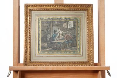 une image d'un tableau accroché au mur