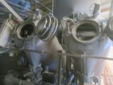 a large machine that is sitting inside of a building