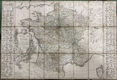 ESNAUTS et RAPILLY (XVIIIe siècle) Nouvelle carte de la Fran…