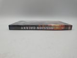 a close up of a dvd on a table with a white background