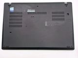 the back of a laptop with the bottom panel removed