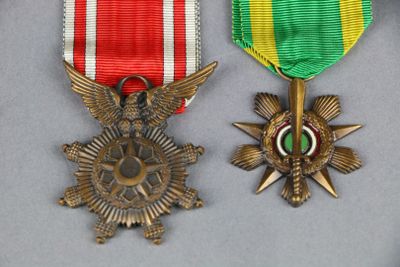 SYRIE Ordre des BLESSES, crée le 4 juillet 1953 et attribué …