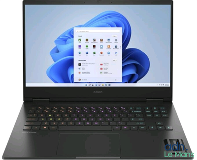 an image of a laptop computer with a keyboard and a mouse