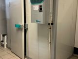 a picture of a commercial refrigerator in a commercial kitchen