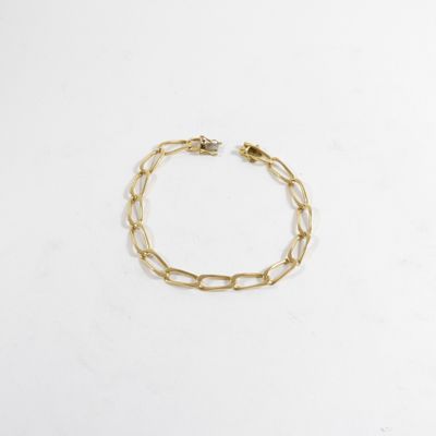 le bracelet à maillons en or