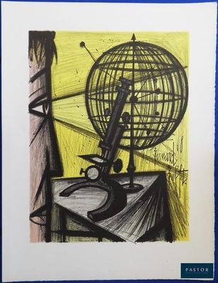 une image représentant un dessin d'un globe terrestre posé sur une table